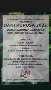 DANI KUPUSA DONJA LOHINJA 2022