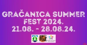 Ove godine u periodu od 21. do 28. augusta bit će održan drugi po redu Gračanica Summer Fest. Organizator festivala je Vijeće mladih Grada Gračanice, te uveliko traju pripreme za ovogodišnji festival.