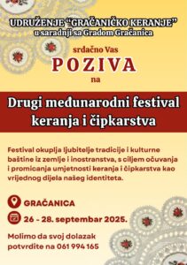 MEĐUNARODNI DANI KERANJA I ČIPKARSTVA U GRAČANICI